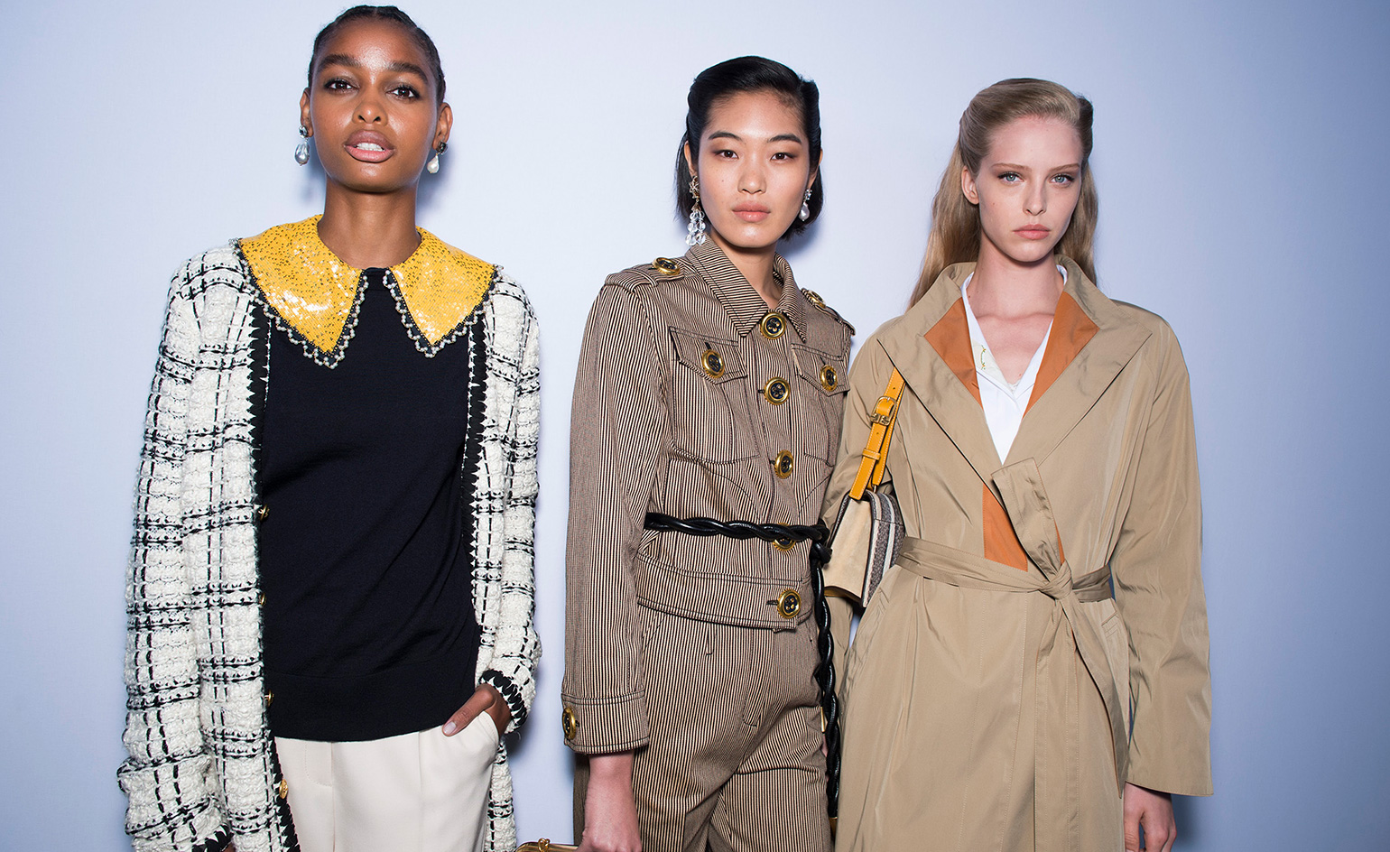 Backstage at Tory Burch S/S 2020