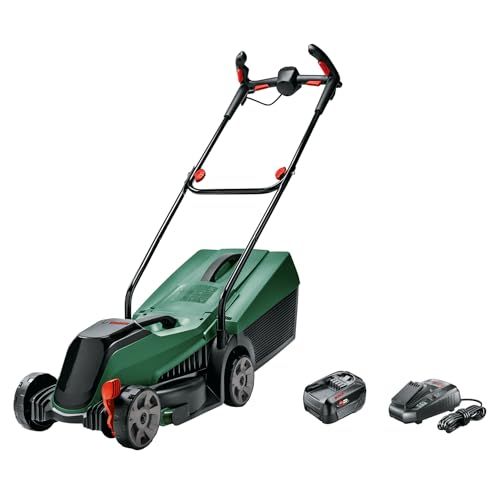 18V Cordless Brushless Lawn Mower with 1 X 4.0Ah Battery & Fast Charger
