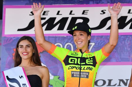 Stage winner Marta Bastianelli (Alé Cipollini)