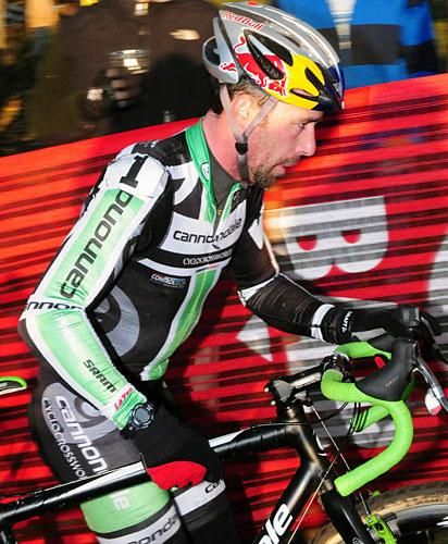 Tim Johnson (Cannondale-Cyclocross) uncharacteristically was not with the leaders today.