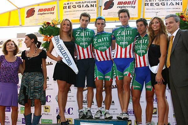 Zalf Desir&egrave;e Fior dominated the podium after a clean sweep of the race.