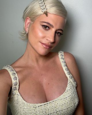 Pixie Lott with bixie cut