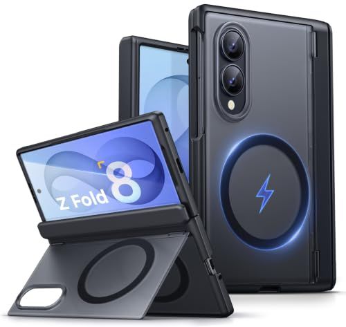 Magnetic case With Kickstand, Black