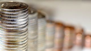 stack of coins representing revenue