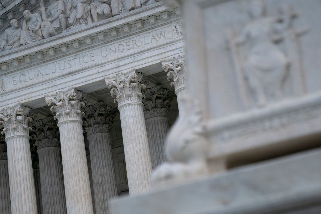 U.S. supreme court close up photo