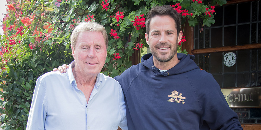 Jamie Redknapp and Harry Redknapp