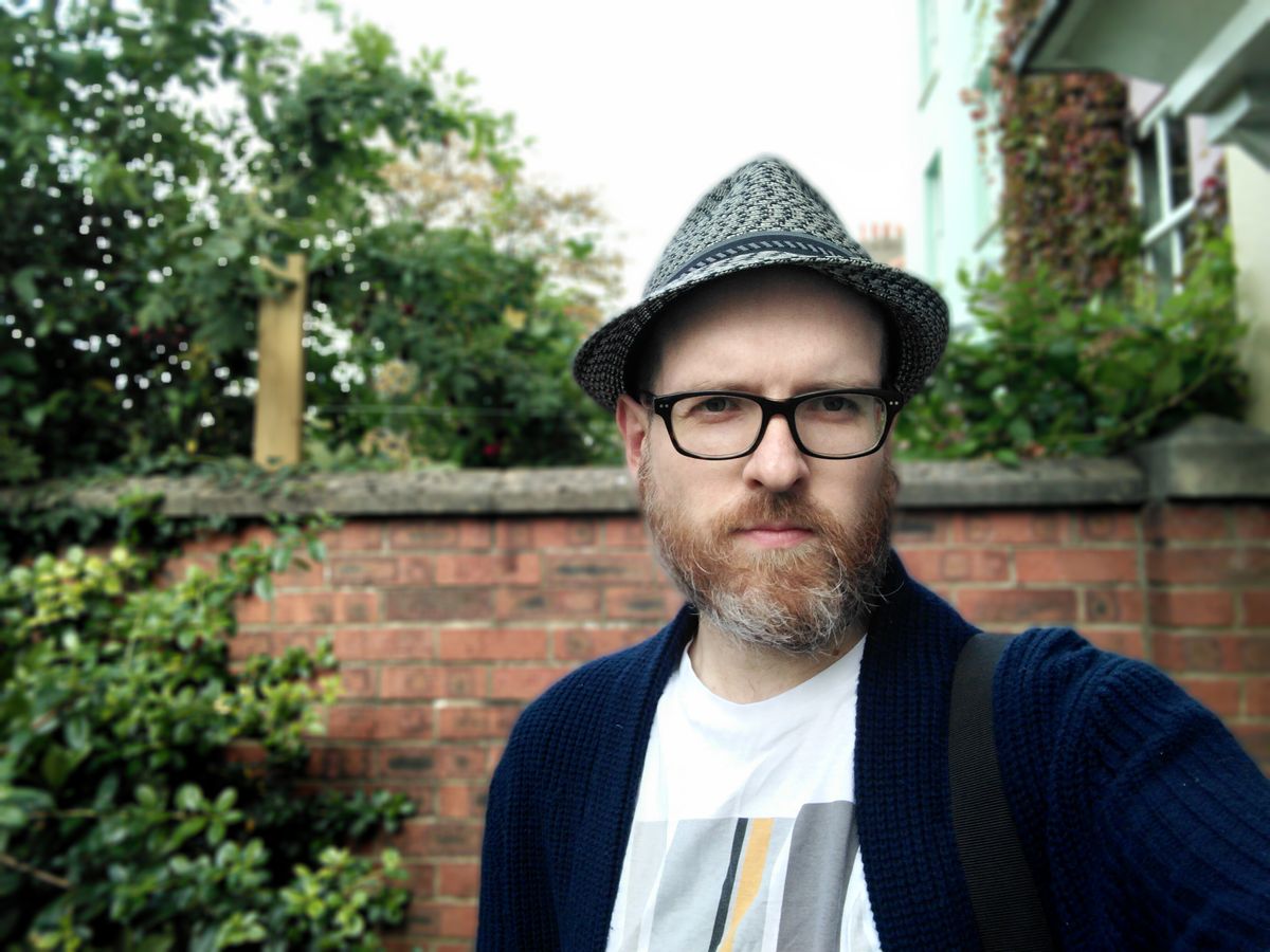A photo of a man taken using portrait mode