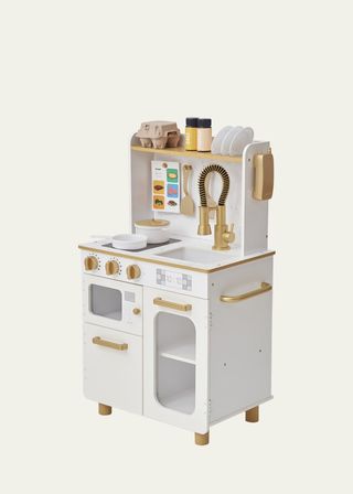 Kid's Little Chef Memphis Small Play Kitchen W/ Accessories