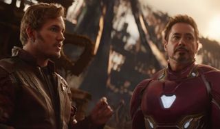 Star-Lord Chris Pratt Avengers Infinity War robert downey jr tony stark