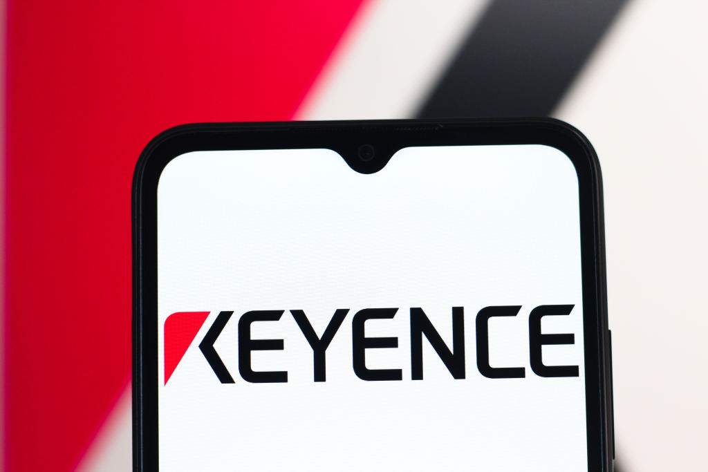 The Keyence Corporation logo 