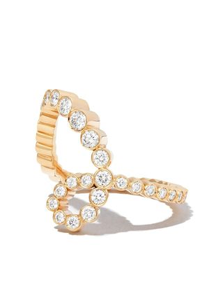 18kt Yellow Gold Ensemble Twist Diamond Ring