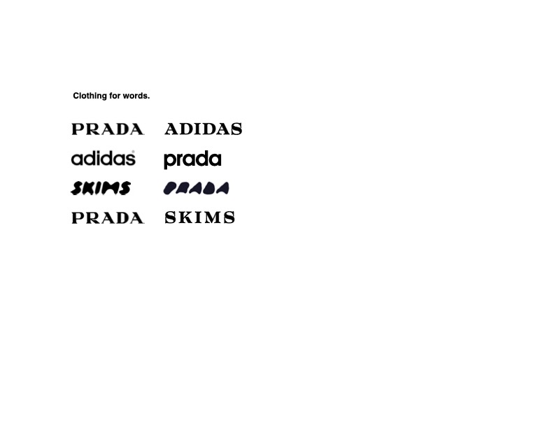 Charles Nix fashion typography illustrations