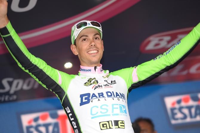 Marco Canola (Bardiani CSF) winner of stage 13 of the 2014 Giro d'Italia