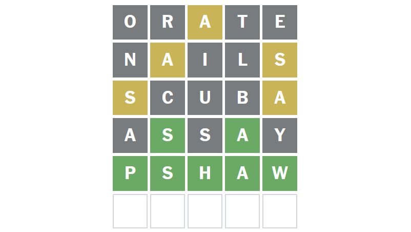 Wordle #1,852