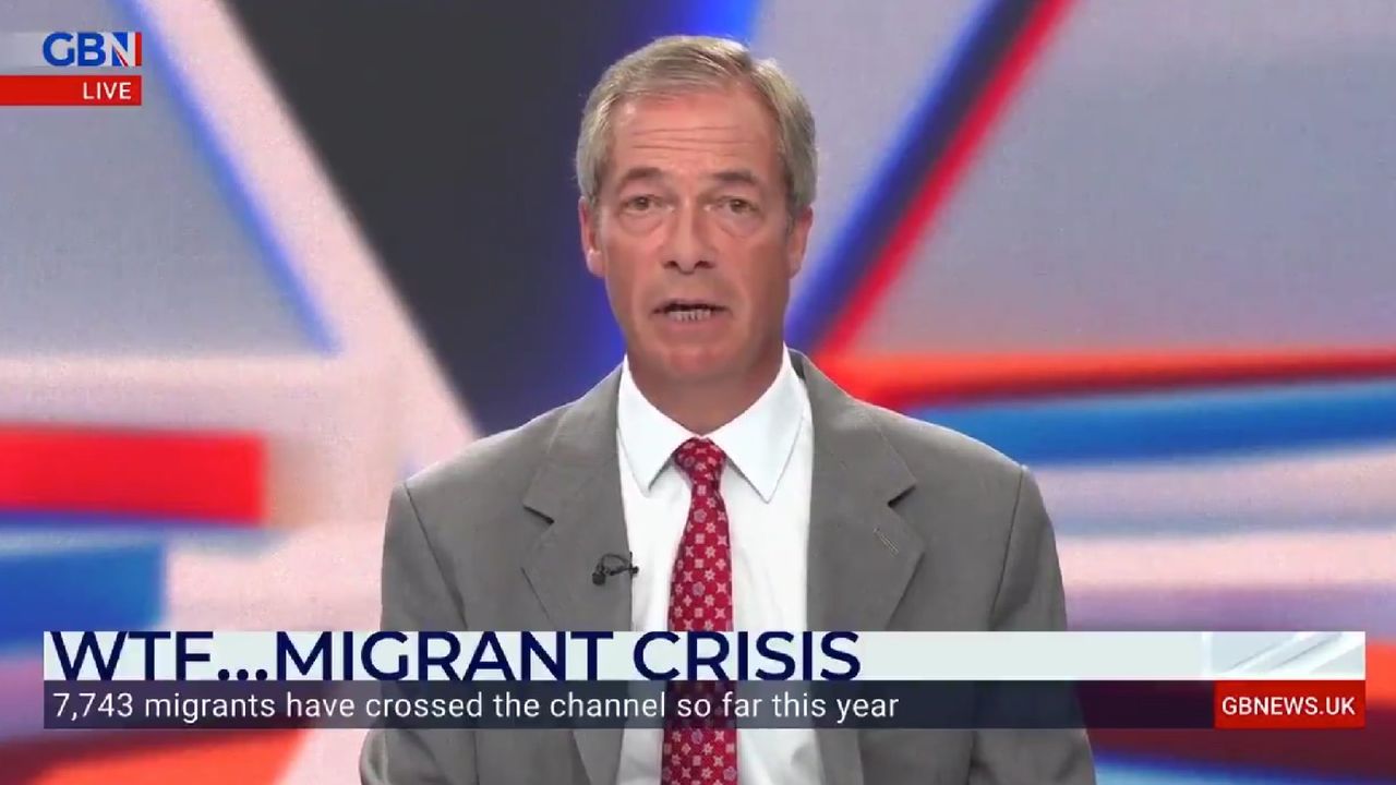 Nigel Farage on GB News