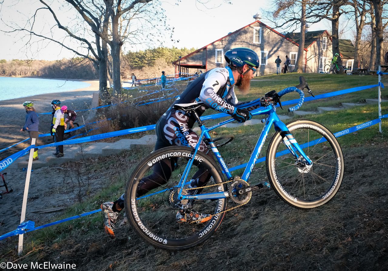 Robert Marion (American Classic) appeared to be having one of his best races of the season