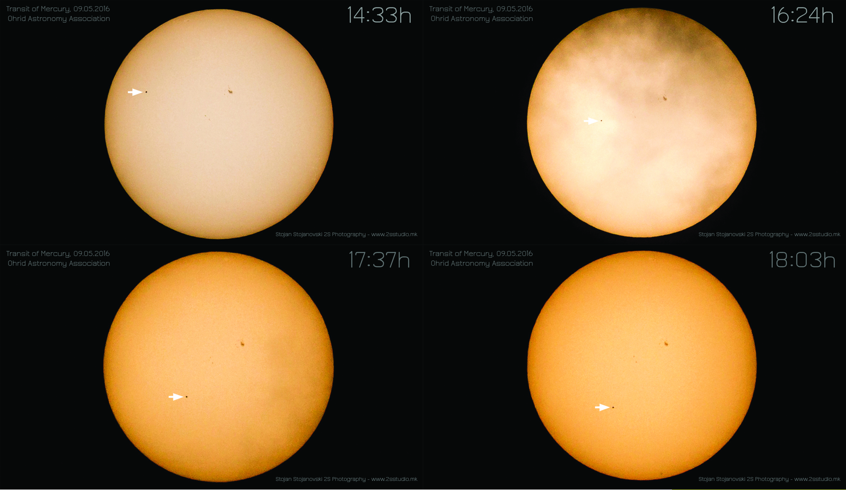 2016 Mercury Transit from Macedonia