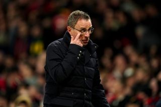 Rangnick's side have been knocked out of the Champions League