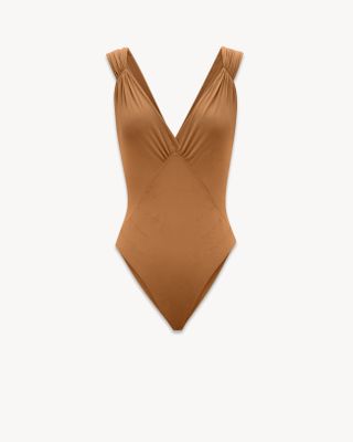 Saint Laurent, Cross-Back Bodysuit