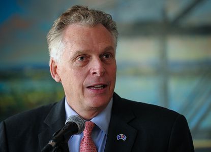 Virginia governor restores voting rights for prisoners. 