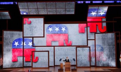 RNC Chairman Reince Priebus gavels the 2012 Republican National Convention into session on Aug. 27: The big TV networks will each only air three hours of convention coverage this week.