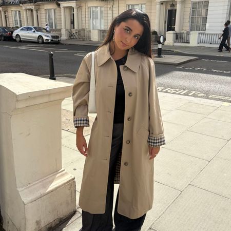 Sezane trench coat