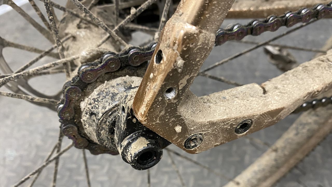 Salsa Stormchaser frame driveside drop-outs