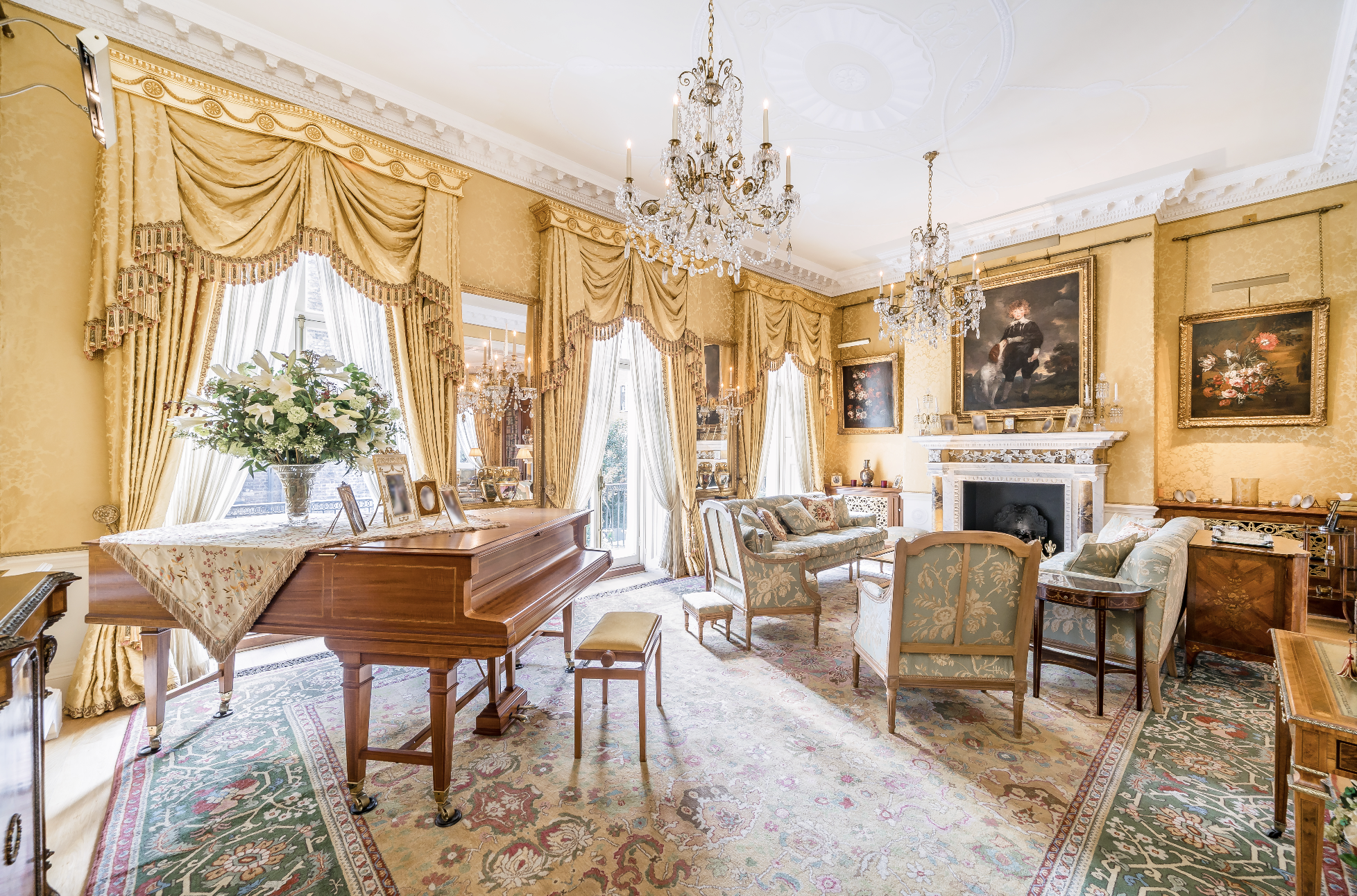 Inside the property on Charles Street