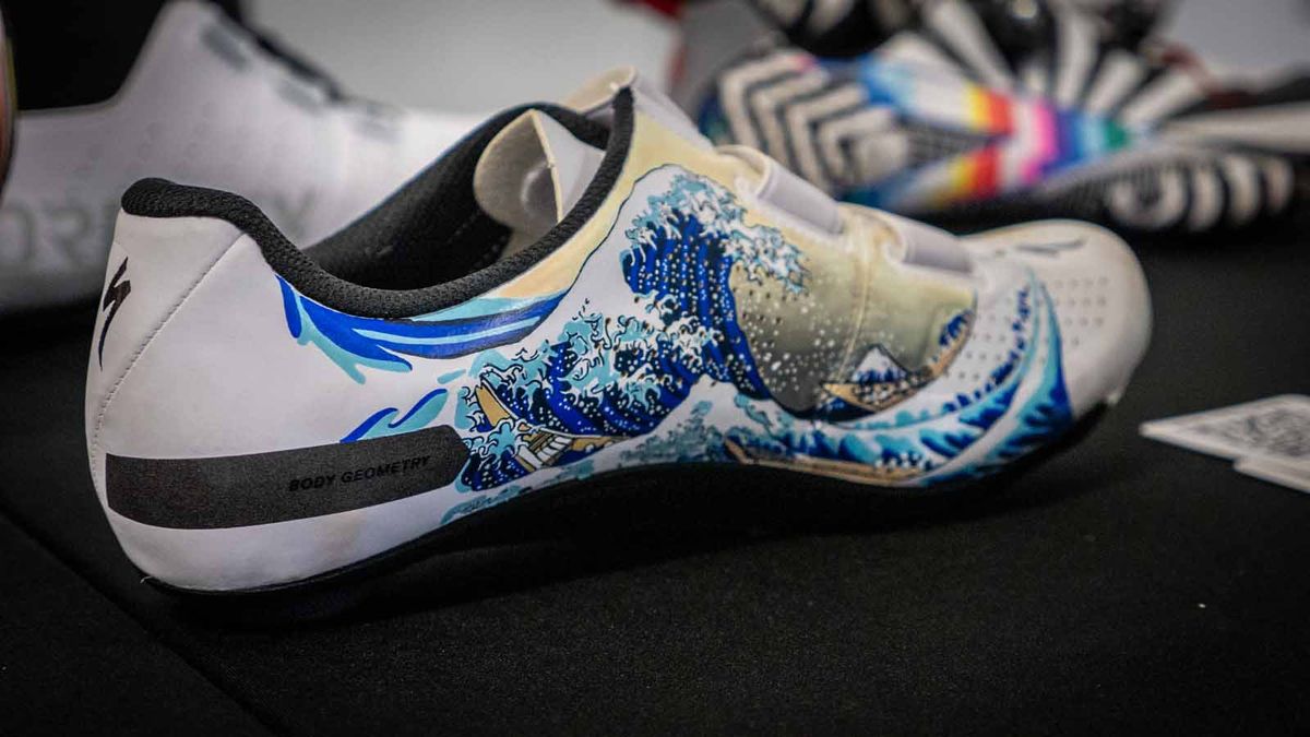 cool painted shoes from Rouleur Live