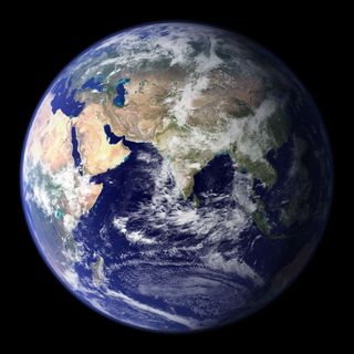 Earth's Eastern Hemisphere