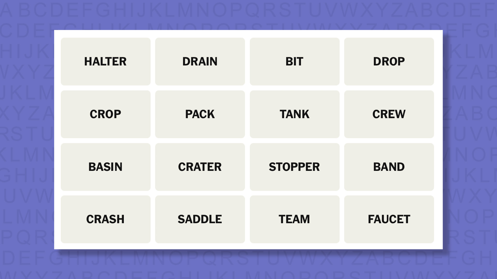 NYT Connections hints for game 945 on a purple background