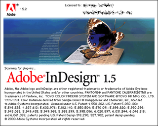 Adobe InDesign v1.5