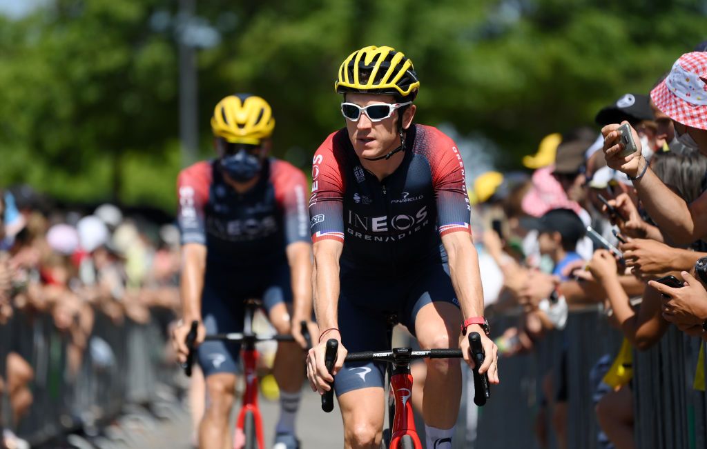 Yellow jersey: Geraint Thomas becomes eighth Brit to