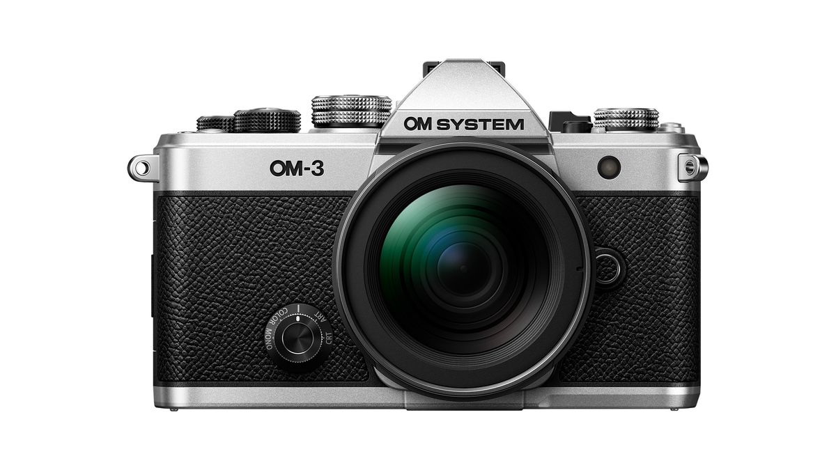 The OM System OM-3 camera blends heritage design with cutting-edge technology