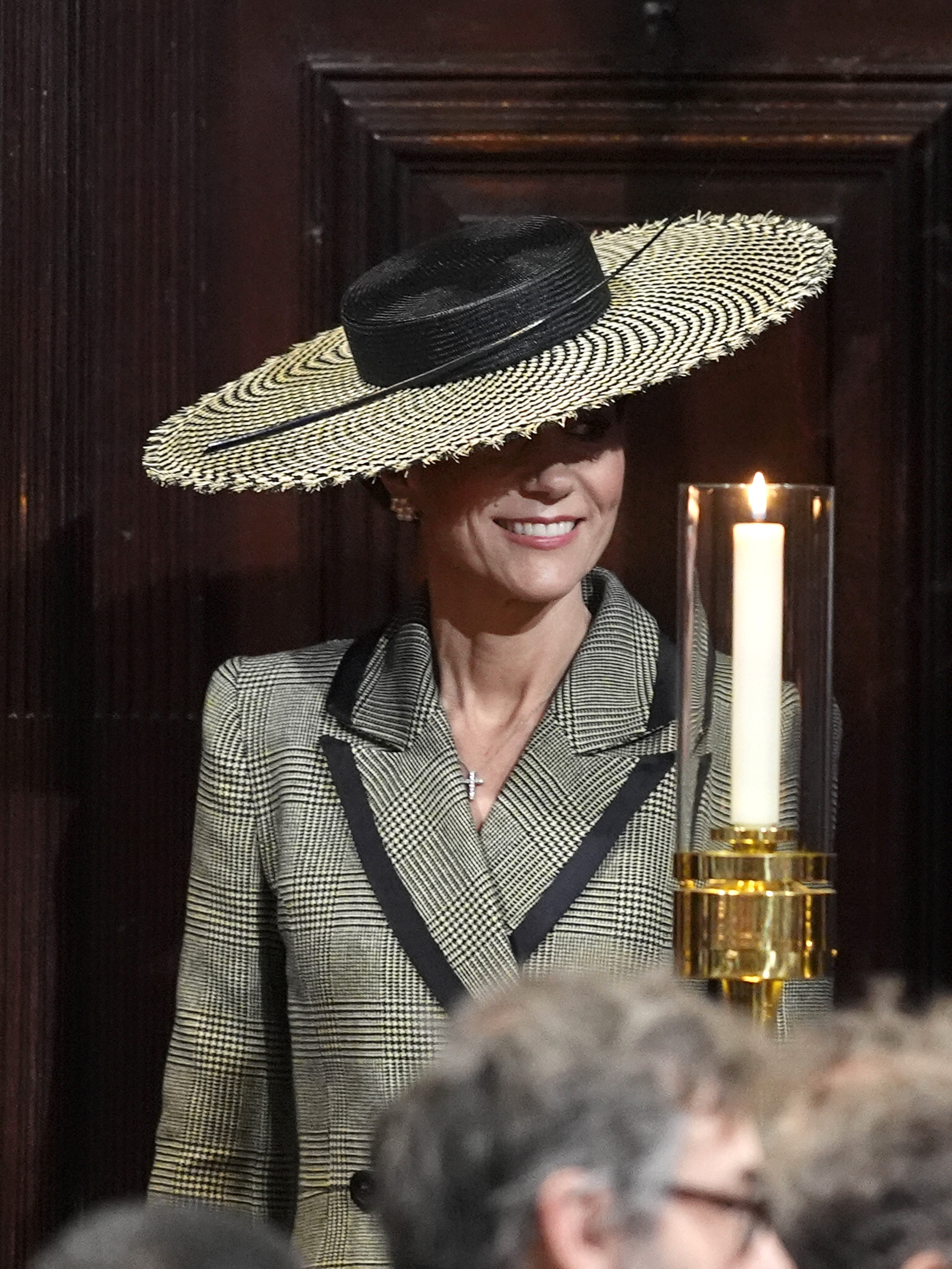 The Princess of Wales during the Enthronement Ceremony installing Dame Sarah Mullally as the 106th Archbishop of Canterbury, at Canterbury Cathedral in Kent. Picture date: Wednesday March 25, 2026.