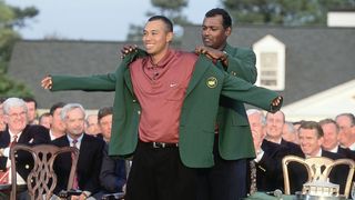 Tiger Woods at the 2001 Masters