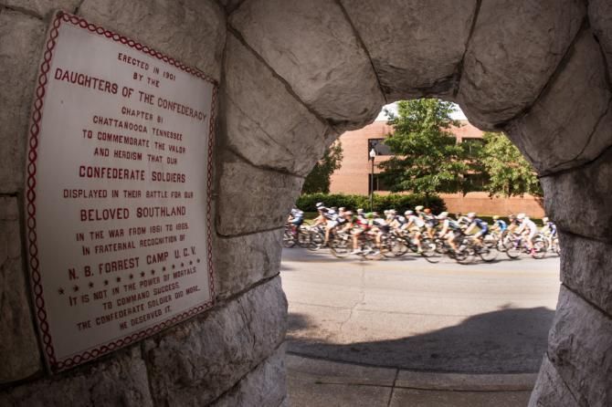A little bit of southern history along today&rsquo;s race route