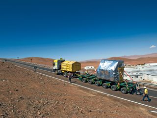 MUSE Makes Final Ascent to Very Large Telescope