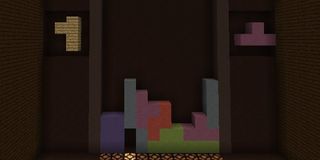 Tetris in Minecraft