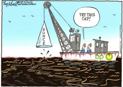 BP's honest oil cap
