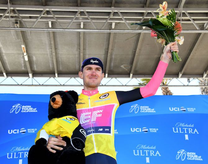 EF Education First's Tejay van Garderen retained the leader's jersey after stage 5 of the 2019 Tour of California