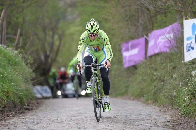 Peter Sagan makes it look easy on the Koppenberg