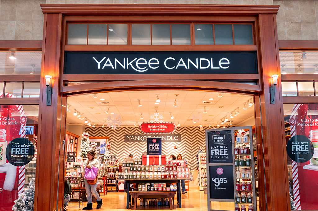 Yankee Candle store in Austin, Texas.