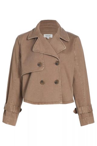 Splendid Portia Double-Breasted Crop Jacket 