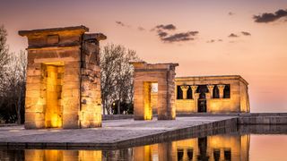 The Temple of Debod, Madrid, Spain