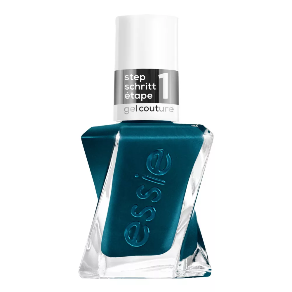 Gel by Essie Longwear Nail Polish, Green Teal, Jewels and Jacquard Only, No Uv, Up to 15 Day Wear