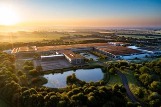 The Rolls-Royce HQ and factory near Goodwood, designed by Grimshaw