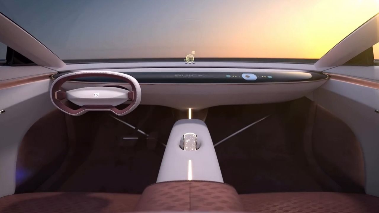 Buick Electra Orbit concept car from a variety if angles