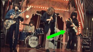 Jethro Tull performing live on the Rock and Roll Circus
