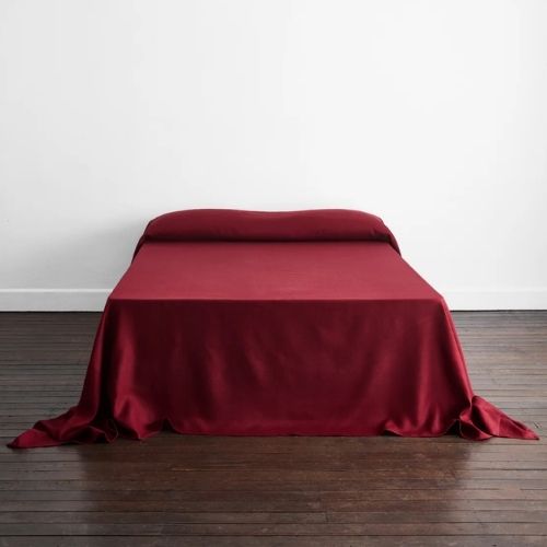 Bed Threads, Mulberry Heavy Linen Bed Cover